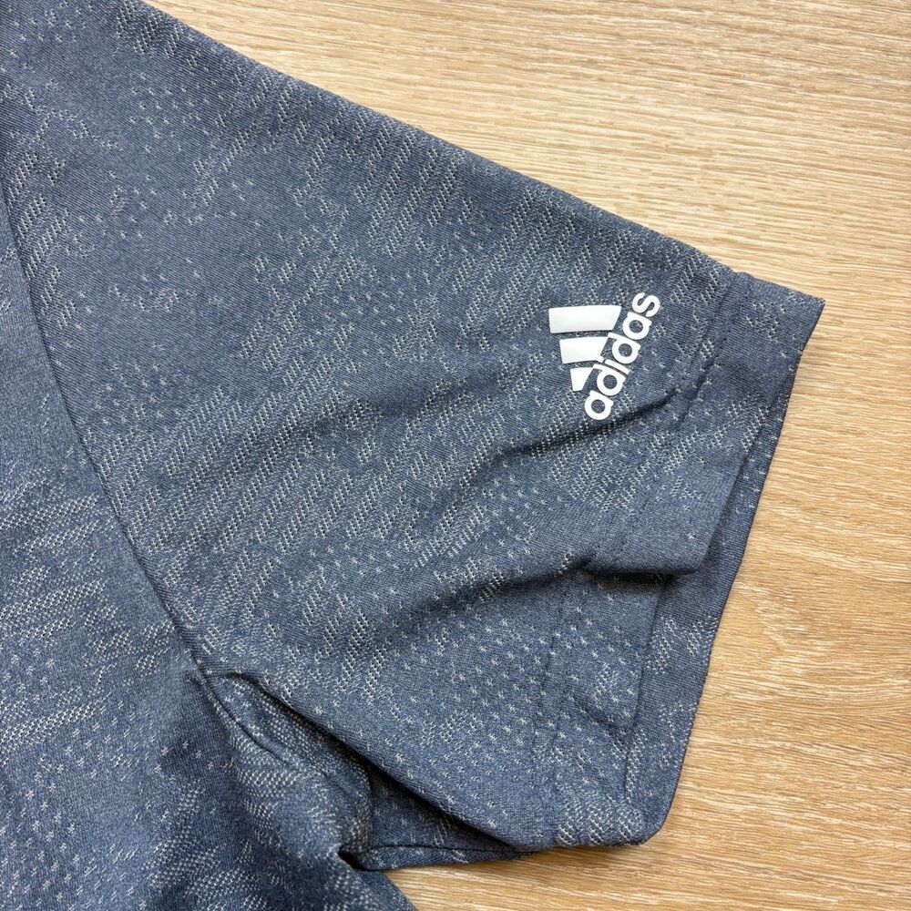 Adidas Golf Polo‎ ML Color Blue - Picture 3 of 5